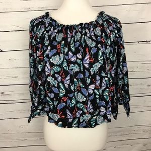 Free People Lexington Off the Shoulder Top XS